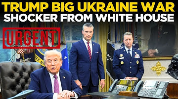 LIVE: Trump STUNS Zelensky, Europe After Call With Putin I Trump Latest News | US News LIVE | Watch