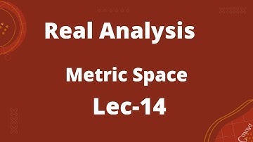 Metric Space-14 Real Analysis/B.Sc./M.Sc.-Maths/Product Metric Space