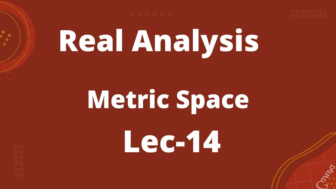 Metric Space-14 Real Analysis/B.Sc./M.Sc.-Maths/Product Metric Space