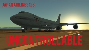 Uncontrollable- Japan Airlines 123 Infinite Flight|Air Crash Recreation