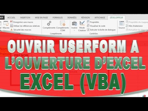 excel-:-apprendre-a-faire-apparaitre-un-userform-À-l'ouverture-dun-fichier-excel