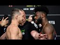 UFC 259: Weigh-in Faceoffs