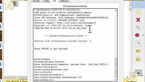 configuration de base d