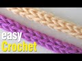 Easy Crochet: How to Crochet 4-stitch I-cord for beginners. Free an I-cord diy tutorial.