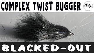 Complex Twist Bugger (Blacked-Out) - Streamer Fly Tying Tutorial