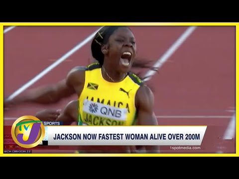 Shericka Jackson now Fastest Woman Alive Over 200m - July 22 2022