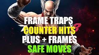 Tekken 8 Heihachi frame traps - counter hits - plus frames - safe moves Wealth