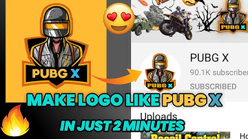 How to Make Gaming Logo Like PUBG X on Android in Just 2 Minutes||Make Amazing Gaming Logo in Mobile