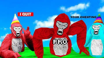 Absolutely DESTOYING Minigames Queue In Gorilla Tag