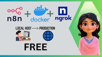 Make n8n Public - Free Production Setup with Docker + Ngrok (No Domain, No Cost! | Bangla Tutorial)