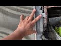 Radiator cleaning nissan urvan