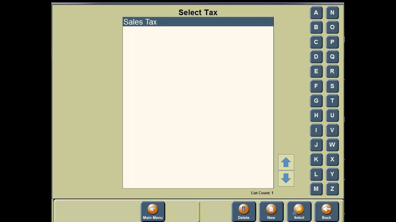 2TouchPOS Setting up Sales Tax - YouTube