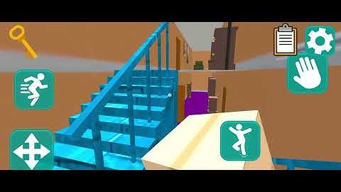 Squid Neighbor Sponge Escape Level 4 gameplay 