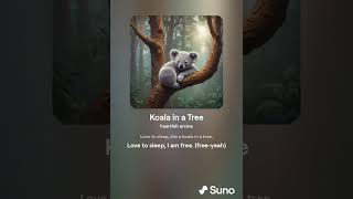 [原創MV | AI Music] Koala in a Tree | 動態歌詞 Active Lyrics