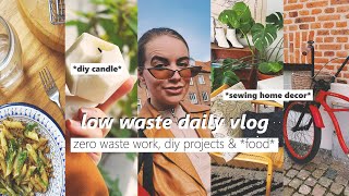 24 HOURS OF ZERO WASTE LIVING // food, diy projects and wErk procrastination