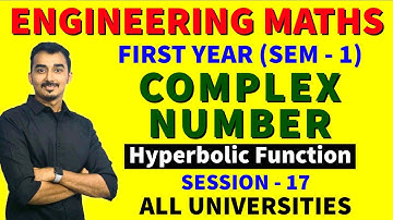 COMPLEX NUMBER | ENGINEERING MATHS | S-17 | FIRST YEAR | MUMBAI UNIVERSITY | SAURABH DAHIVADKAR
