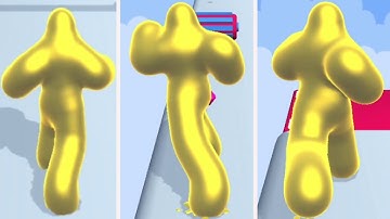 Best Blob Runner 3D All Levels Gameplay Walkthrough Level 24, 25 Android , iOS  👍  NOOB vs PRO vs H