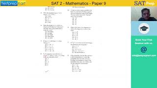 Self Studying for SAT Subject Test Math level 2