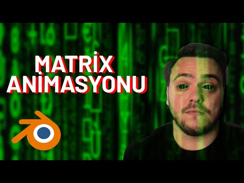 Matrix Animasyon - Blender