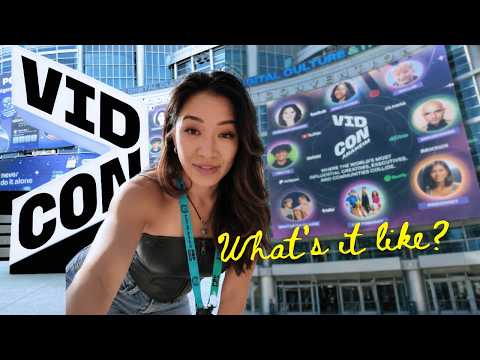 Going to VidCon as a little Creator