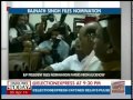 Rajnath Singh files **mination Luck**w