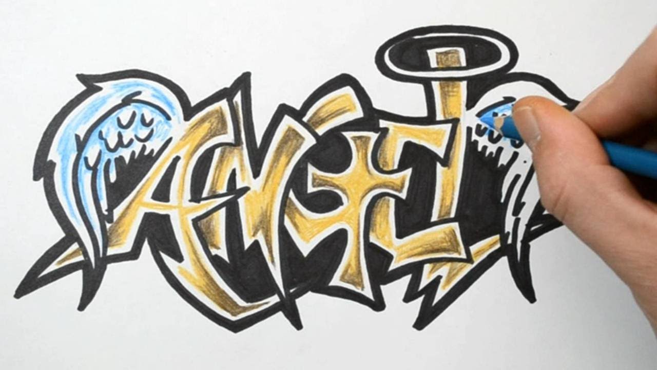 Write my name in graffiti writing