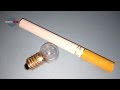 how to light up cigarette How to Light a Cigarette with a Light Bulb