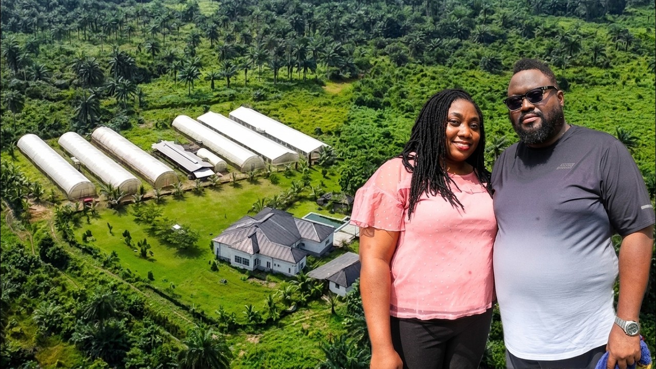 Still from They Left Corporate Life to Build Their Dream Farm in Nigeria