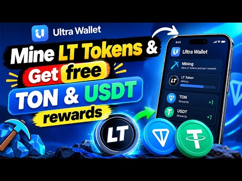 Ultra Wallet: Cara Menambang Token LT & Mendapatkan TON dan USDT secara GRATIS