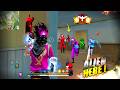 FREEFIRESOLO VS SQUAD 26 KILLS IN BR RANKED UMP M4A1 