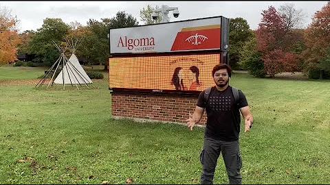 ALGOMA UNIVERSITY SAULT STE MARIE 🇨🇦 (CAMPUS TOUR)