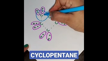 CYCLOPENTANE ELECTRON DOT STRUCTURE, CLASS X