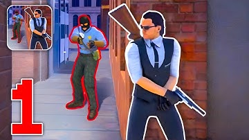 Agent Hunt - Hitman Shooter Gameplay Walkthrough Part 1 (iOS, Android)