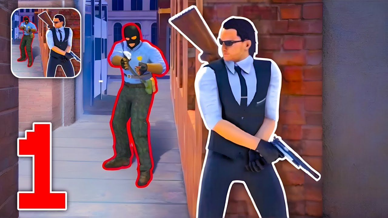 Agent Hunt - Hitman Shooter Gameplay Walkthrough Part 1 (iOS, Android)