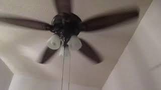 Hunter Osborne ceiling fan operation at night-time