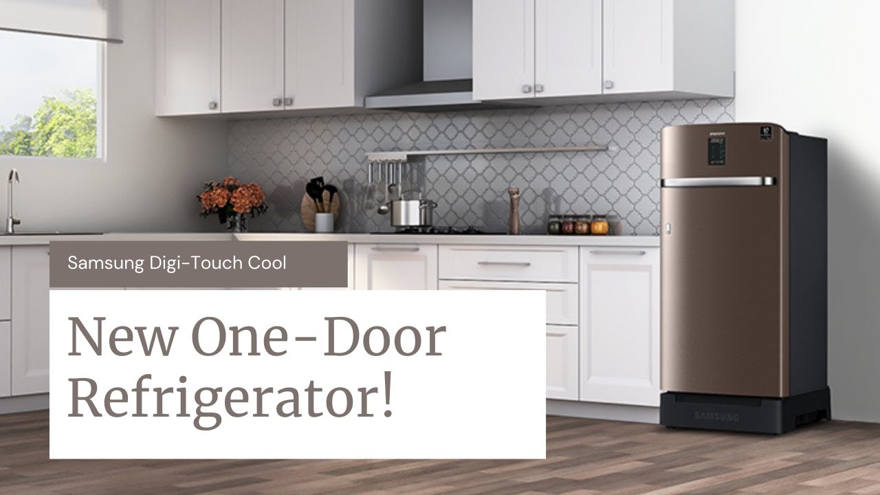 The Most Innovative 1Door Refrigerator of 2021 Samsung DigiTouch