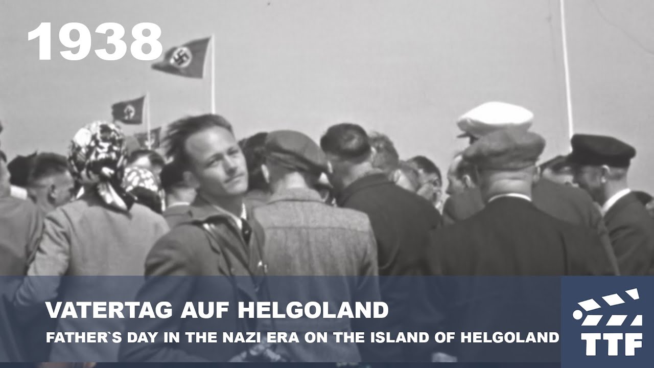 1938 VATERTAG AUF HELGOLAND - FATHER`S DAY IN THE NAZI ERA