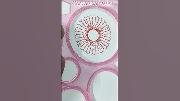 Very easy Spirograph tutorial for beginners #shorts #spirograph #art #lineart #2025