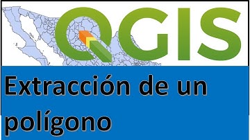 QGIS. Extraer polígonos de una capa vectorial