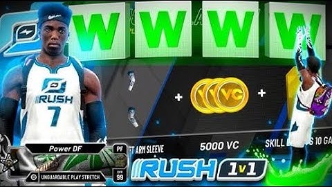 I TOOK MY STRETCH PLAYMAKER TO THE 1V1 RUSH EVENT • CAN THE BEST BUILD IN NBA 2K21 WIN?