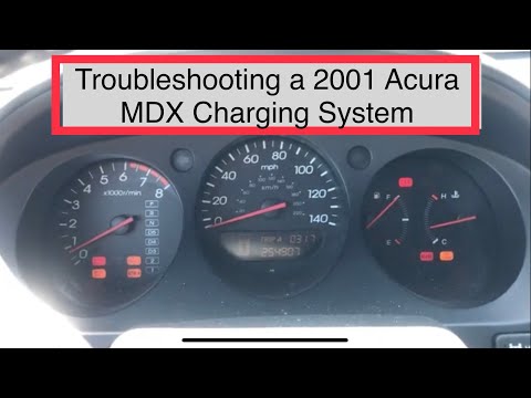 Troubleshooting charging system on 2001-2006 Acura MDX, Repairing by Replacing Alternator DIY