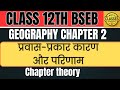Class 12 Geography Chapter 2 | प्रवास: कारण, प्रकार और प्रभाव | BSEB Notes in Hindi