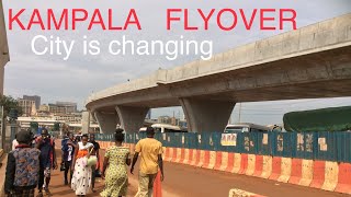 Kampala Flyover Project Progress | Tarmac Works on Flyover Underpass Roads