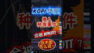 KOPI 华阳 捲入种族事件！技术分析怎么看？ #马来西亚 #领涨 #投資 #马股 #trading #投資心法 #技术分析