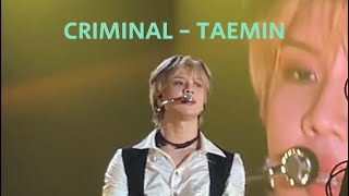 Criminal - TAEMIN (태민) [FansLandMusicfestival]