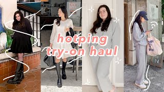 hotping try-on haul (mid size k-fashion!) screenshot 3