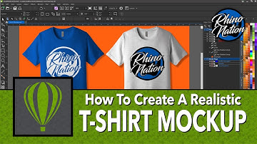 How To Create A T-Shirt Mockup in CorelDraw