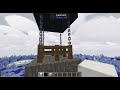 I created a hot air balloon in Minecraft.