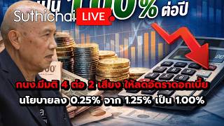 Download Lagu กนง.มีมติ 4 ต่อ 2 เสียง ให้ลดอัตราดอกเบี้ยนโยบายลง 0.25% จาก 1.25% เป็น 1.00% ต่อปี  26-2-69 MP3