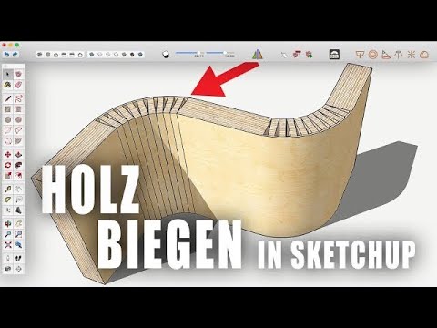 Planning and drawing “kerf bends”